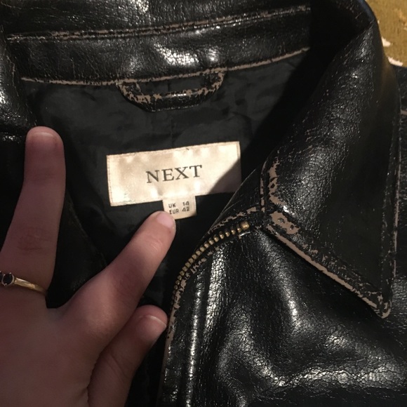 Faux Leather Jacket - Picture 2 of 2